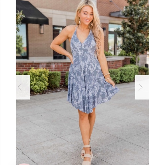 NEW Pink Lily dress - Picture 2 of 7